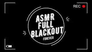 АСМР  full blackout. BACK NECK SCALP scratching