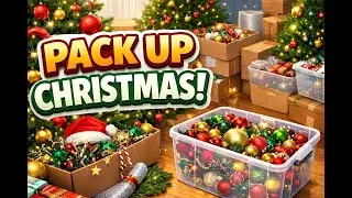 Packing Up Christmas | Fast, Easy Storage Ideas + How to Create a Christmas Closet