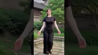 Beautiful European Girl in a Lush Garden | Stunning Nature Portrait