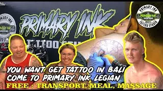 Primary Ink Studio Tattoo Legian Bali | The Best Tattoo Shop in Bali #tattoo #balitattooartist