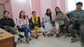 Bollywood songs mashup by Drishtee employees