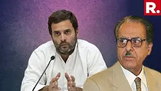 Congress' Saifuddin Soz Bats For Talks With Pakistan Amid Trump's Kashmir Mediation Lie