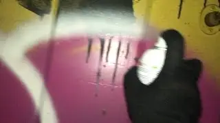 graffiti exec part1. roadside pink throw up