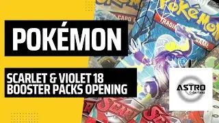 Pok&eacute;mon Scarlet & Violet Half Booster Box Opening! 18 Packs Unveiled!