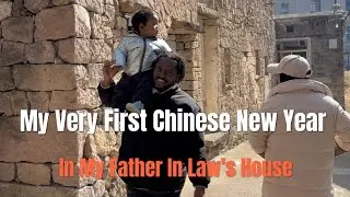 Spending My First Chinese New Year at My Father-in-law's House | Play fireworks & Making Dumplings