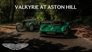 Aston Martin Valkyrie meets Aston Hill | 100 year anniversary
