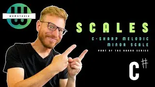 SCALES - C SHARP MELODIC MINOR SCALE