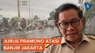 Jurus Pramono Atasi Banjir Jakarta, Normalisasi Tiga Sungai