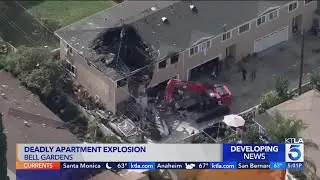 1 killed in suspected fireworks explosion in Bell Gardens