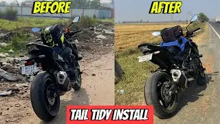 Tail Tidy Install In My Kawasaki Z900💥|| 2 Saal Baad Modification Ki Hai Apna Bike Koh😅