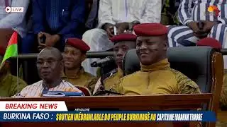 Soutien in&eacute;branlable du peuple Burkinab&egrave; au Capitaine Ibrahim Traor&eacute; #BurkinaActualit&eacute; #BurkinaFaso.