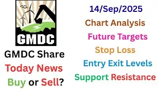 GMDC Share Today Latest News | GMDC Stock Update Targets 637+ Support Resistance Tomorrow Prediction