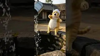 &ldquo;Mother Cat&rsquo;s Shocking Well Splash 😲💦 | Cinematic Countryside Moment&rdquo; #viral #youtubeshorts #shorts
