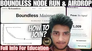Boundless Airdrop & Node Guide In Hindi | boundless | XYZ Crypto 