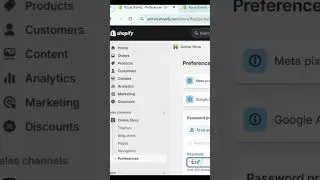 shopify store passwords #shopify #tips #trick