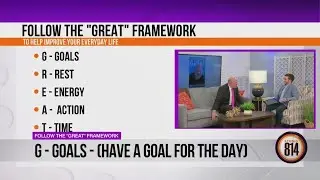 High-Performance Coach Shares &ldquo;Great Framework&rdquo; for Making Every Day Better | Studio 814