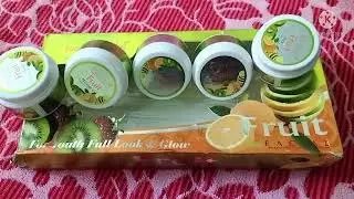 Affordable Fruit facial kit / Fruit facial for All skin type / Best Fruit facial / Aaryanveda facial