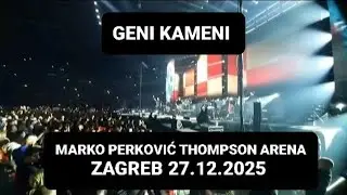 GENI KAMENI–MARKO PERKOVIĆ THOMPSON ARENA ZAGREB 27.12.2025 