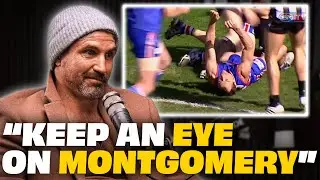 The infamous Brett Montgomery bump that left him out cold... | Brodie Holland Interview