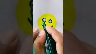 Boreing emoji || How To Draw Boring Emoji Art By Rita_Devi Art #shorts #ytshorts #viral