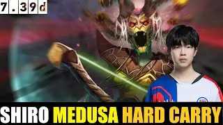 🤯 SHIRO [MEDUSA] HC 7.39C - DOTA 2 HIGHEST MMR MATCH#dota2   #dota2gameplay  #yatorodota2