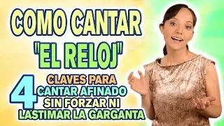Como cantar bien la canción: 
