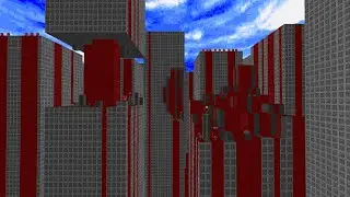 Doom 2: Realm of Chaos 2 - Map 12: The Bleeding City (UV Max)