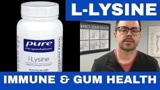 Pure Encapsulations L-Lysine Review - Amino Acid Benefits - Immune Support, Gums, Lips, Strong Bones