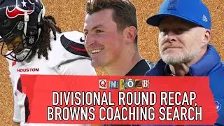 DIVISIONAL ROUND RECAP, BROWNS COACHING SEARCH, CFP TITLE GAME RECAP