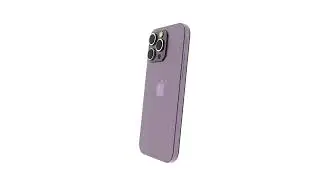 Iphone 14 Pro Max Showcase 3D Product Design 4K | Sergey Designer Motion Graphic Portfolio