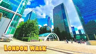 London reopening 2020 | First look of | |Canary wharf city | post lockdown