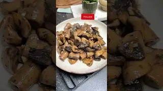Ciuperci la tigaie cu sos de soia și usturoi | Rețetă rapidă și aromată #egustos #ciuperci