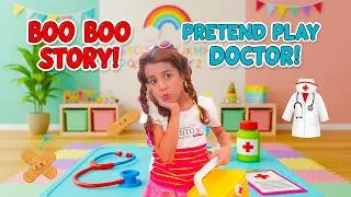 Oh No! Falling from Slide! Funny Doctor Pretend Play & Safety Tips for Kids