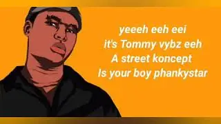 Tommy vybz ft Phankystar-Dream (official lyrics video)