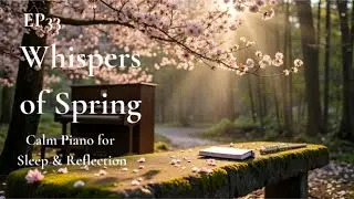 EP33 Whispers of Spring | Calm Piano for Relaxation, Sleep, Study & Reflection