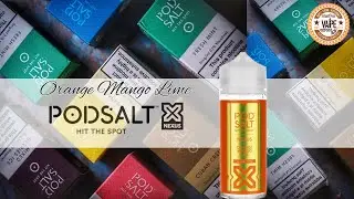 Podsalt Nexus Orange Mango Lime #review  #asmr