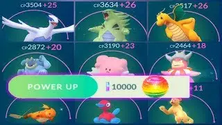 POKEMON GO 10 000 бонусов &laquo;Звёздная пыль&raquo; с высоким боевым потенциалом | ЛУГИЯ, БЛИССИ, ТИРАНИТАР, ДРАГОНИТ И МНОГОЕ ДРУГОЕ