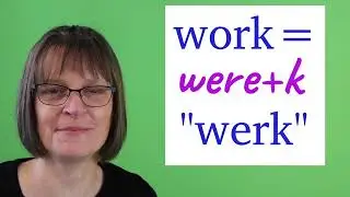 How to Pronounce WORK: The Secret of the 'WOR' Vowel Sound