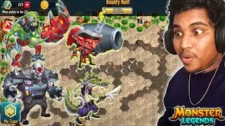 Monster Legends: Playing Bounty Hunt Event! 🔥😱