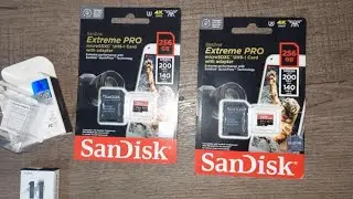 GoPro Camera Accessories | Telesin Stamina Battery | Sandisk Extreme Pro 256 GB  Micro Memory card