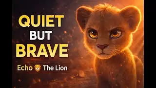 Echo The Quiet Lion 🦁 | Motivational Animated Short Film | #youtubeshorts #motivation #faith