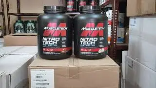 Muscletech Nitrotech 4 lbs New Restocked | Made in USA
