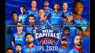 Delhi Capitals | Auction plan | Delhi Capitals complete players list