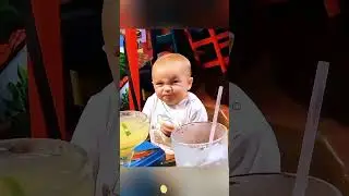 Baby tries lemon for the first time 🍋🍋🤣🤣#baby #interesting #funnyvideos #haha #fyp #foryou #happy
