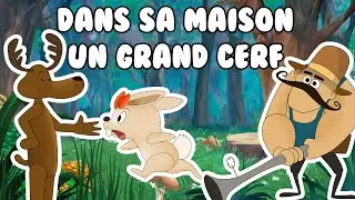 Dans sa maison un grand cerf - Comptine pour enfant