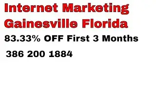 Internet Marketing 2021 Gainesville Florida | Free Website Audit Call 389 200 1884