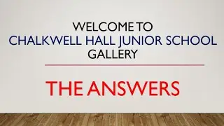 Baby Photo Quiz - The Answers