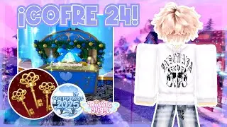🎁 UBICACION COFRE DIA 24 de la BUSQUEDA DE TESOROS en ROYALE HIGH! 🍪 ROBLOX Espa&ntilde;ol