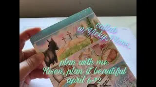 Plan with me feat Risen, Plan it Beautiful April 6-12 Callab w/Vicky_Plans_