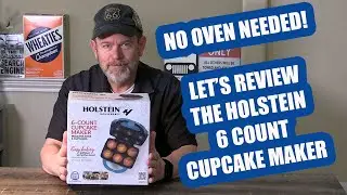 HOLSTEIN 6 Count Cupcake Maker NO OVEN NEEDED
